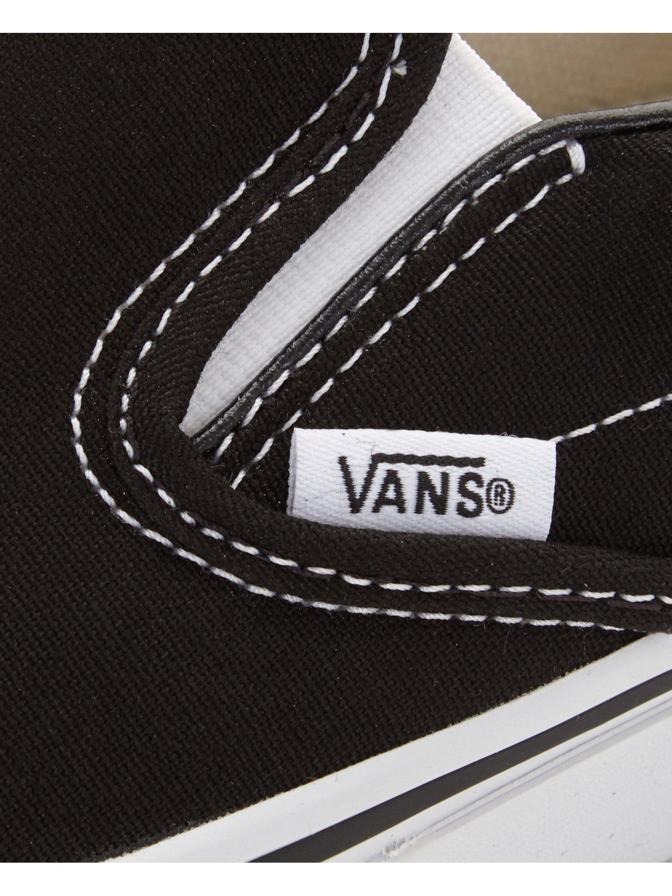 Image 6 of 6 of Vans Unisex Classic Slip-on Trainers - Black/white
