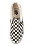  image of vans-classic-checkerboard-slip-onnbspplimsolls-blackwhite