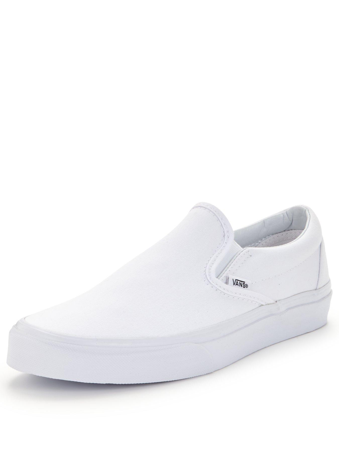Vans Unisex Classic Slip-on Trainers - White