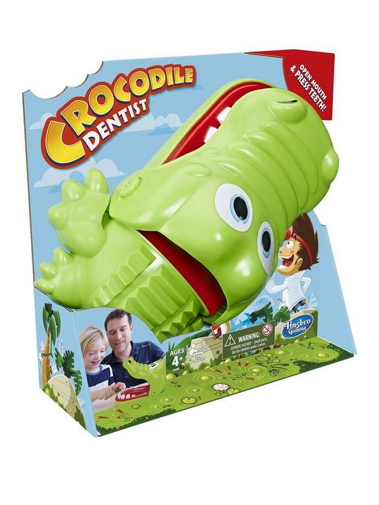 front image of hasbro-elefunnbspamp-friends-crocodile-dentist-game
