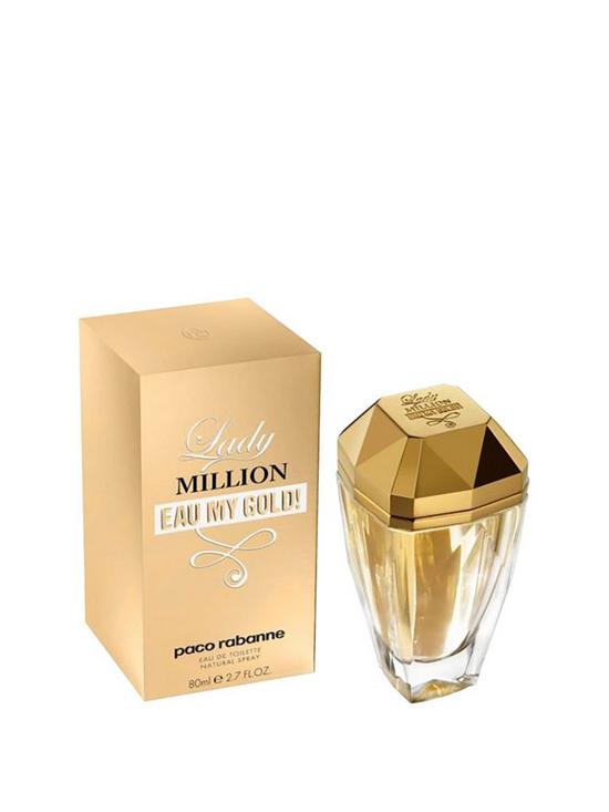 front image of paco-rabanne-lady-million-eau-my-gold-80ml-edt