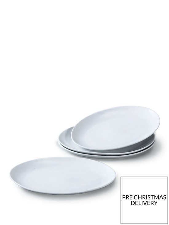 front image of waterside-large-oval-steak-plates-set-of-4