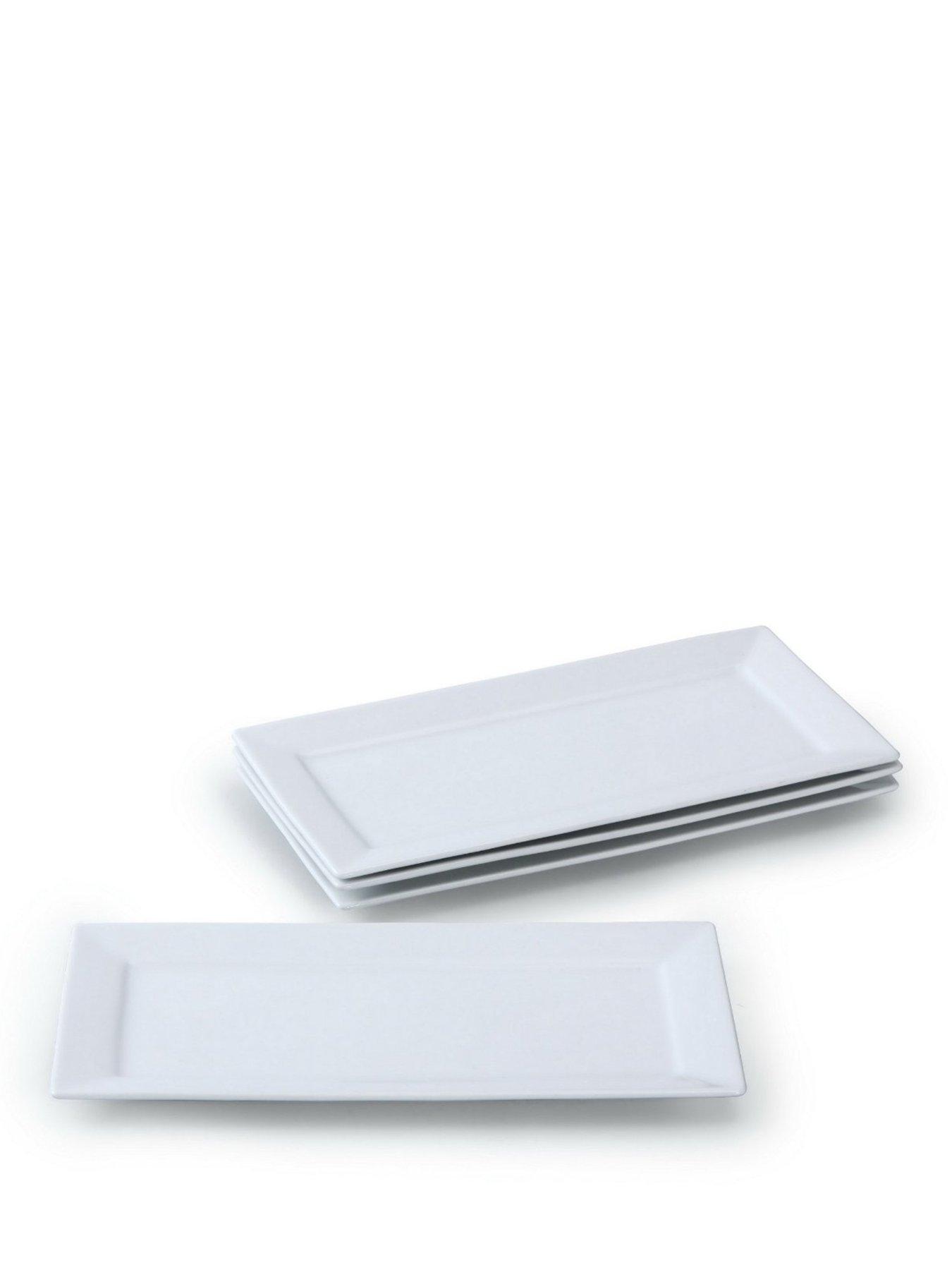 Image 1 of 1 of WATERSIDE Set of 4 Rectangle Platters