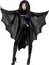  image of vampire-bat-wings-black-with-high-collar-adults-costume