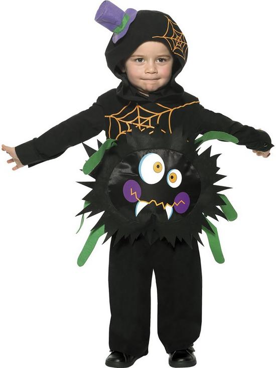 front image of crazy-spider-toddler-costume