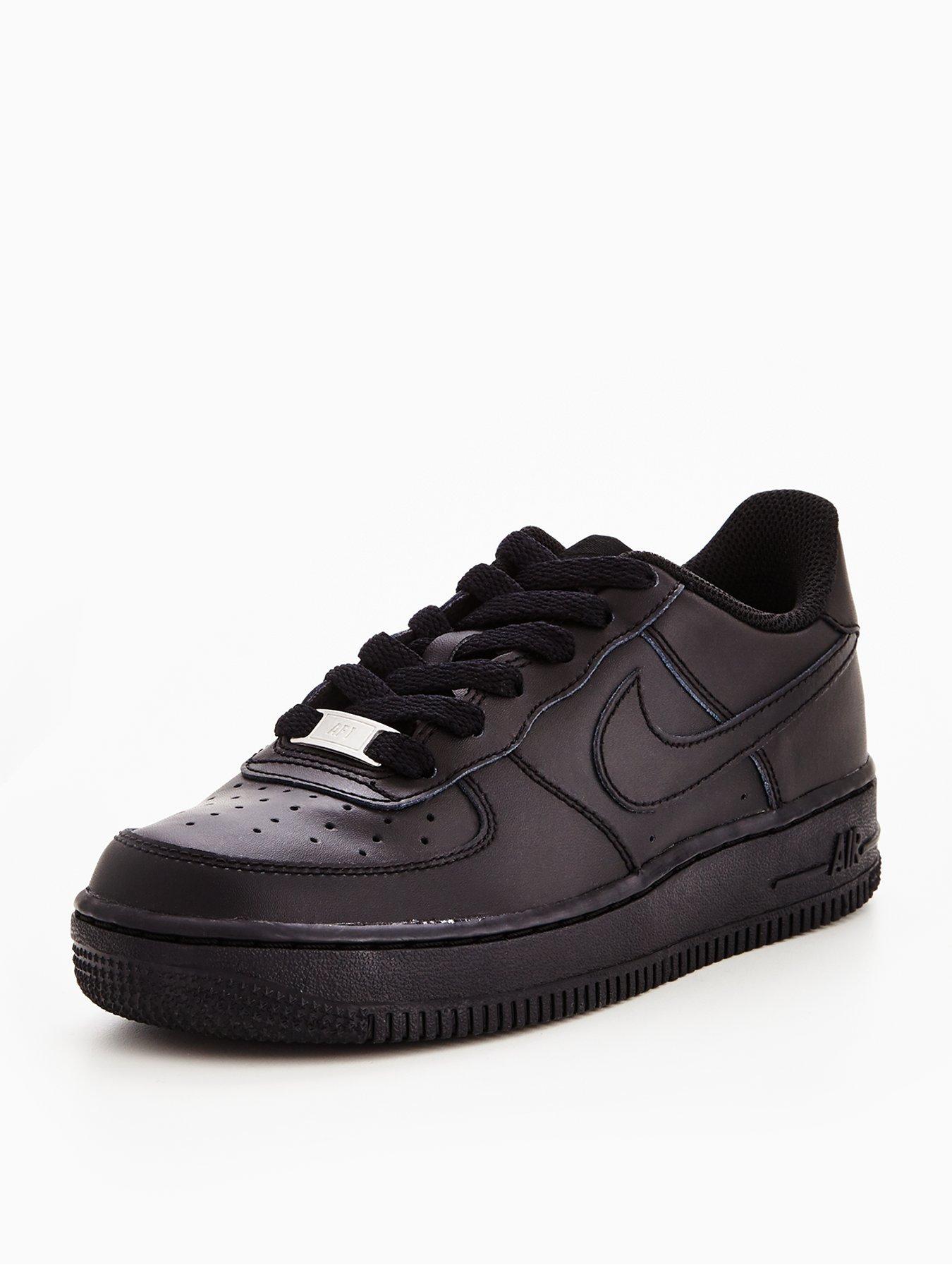 nike air force shoes black