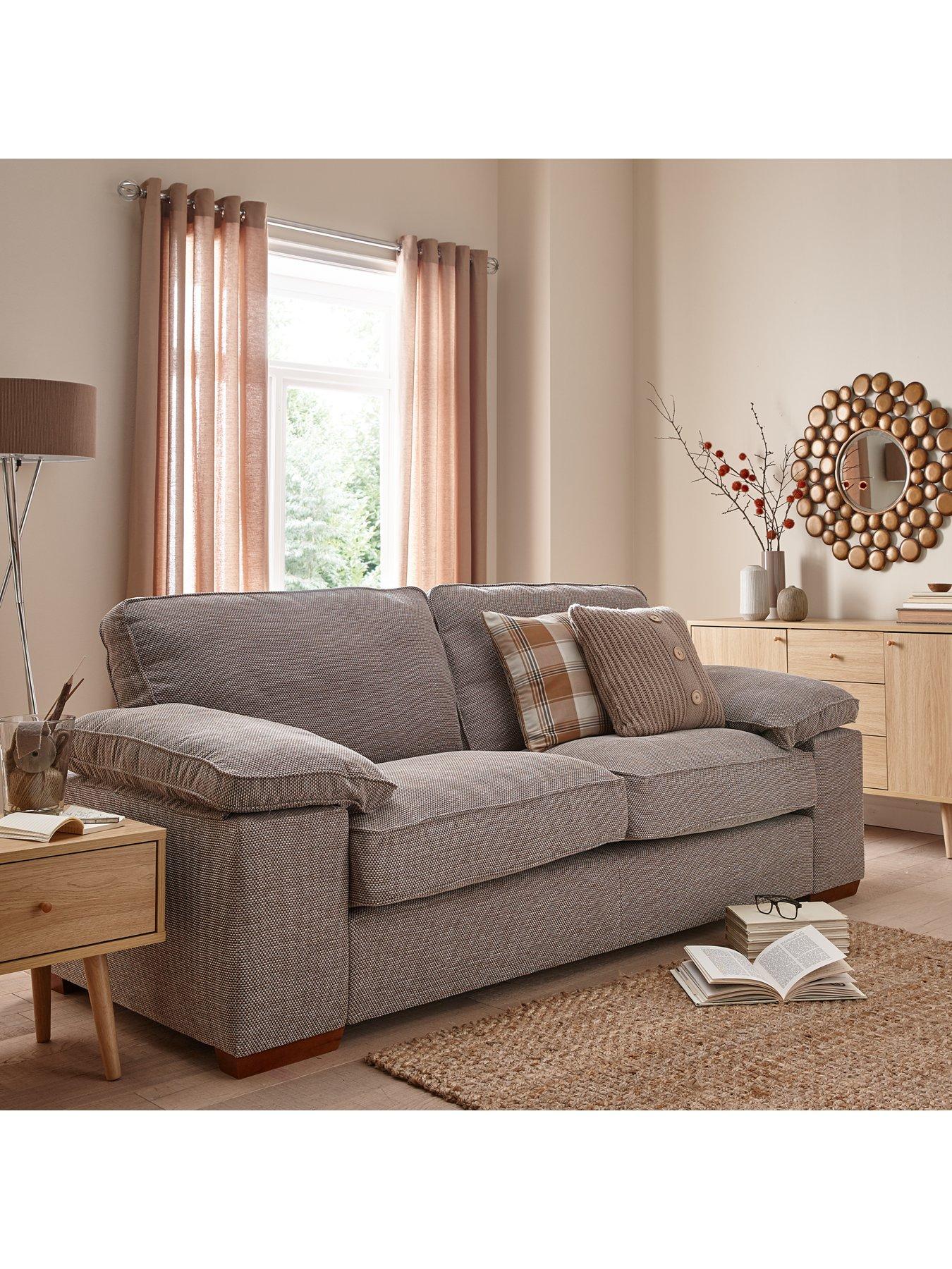 Aylesbury 3 Seater + 2 Seater Fabric Sofa Set (Buy and SAVE
