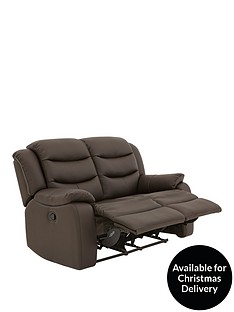 Recliner Sofas Two Seater Home Garden Www Rothbury Luxury Faux Leather 2 Seater Manual Recliner Sofa