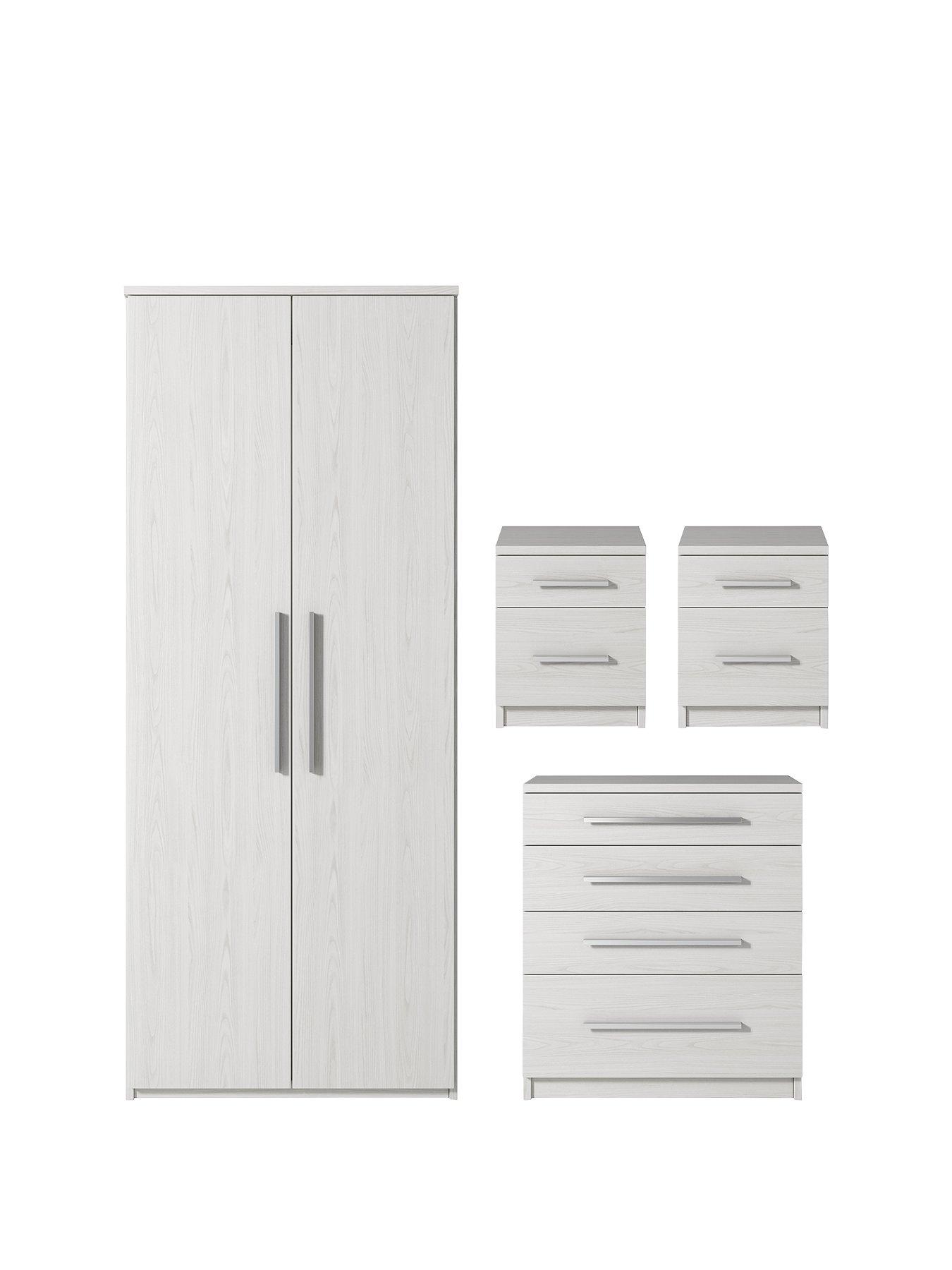 Self Assembly White Bedroom Bedroom Furniture Sets Home