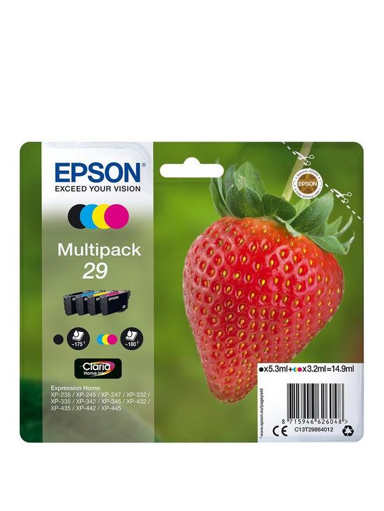 front image of epson-multipack-4-colours-29-claria-home-ink