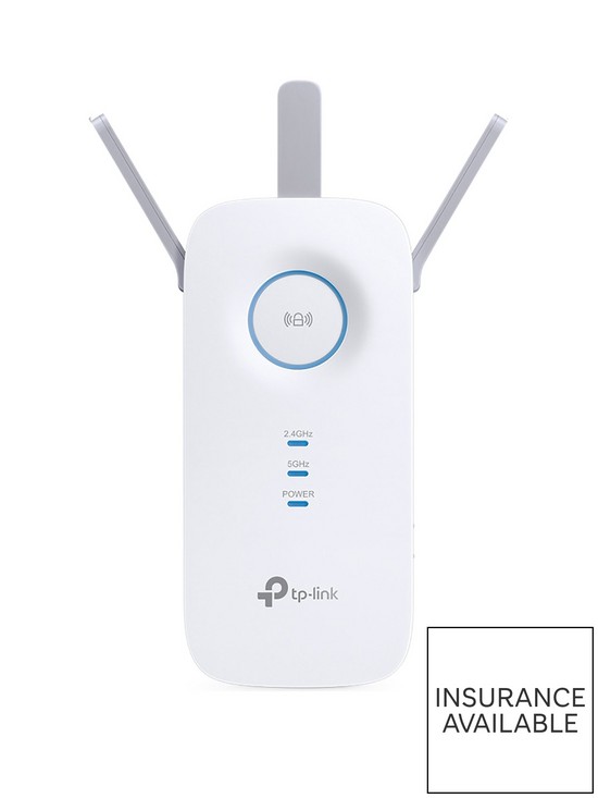 front image of tp-link-re450-ac1750-dual-band-range-extender