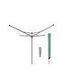  image of brabantia-topspinner-rotary-airer-with-metal-spear-ndash-50m-area