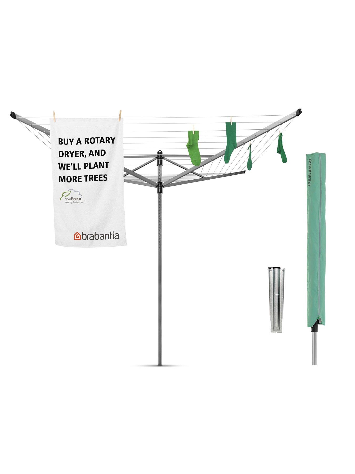 Image 4 of 5 of Brabantia Lift-O-Matic Rotary Dryer with Soil Spear and Cover &ndash; 60m Area