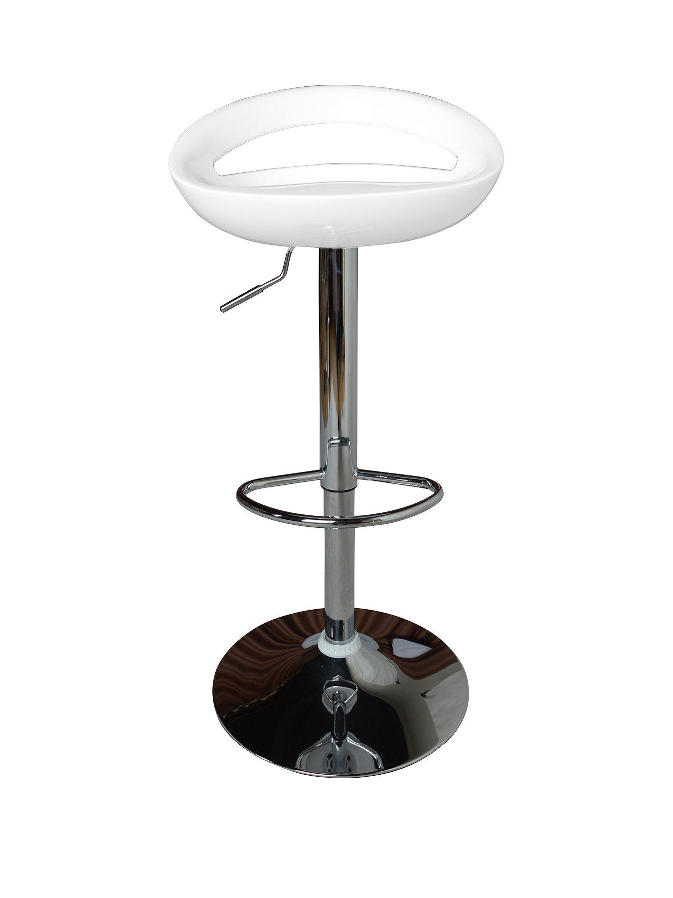 Very Home Avanti Bar Stool - White and Chrome