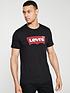  image of levis-graphic-housemark-t-shirt-black