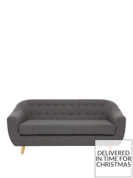 stillFront image of very-home-claudia-3-seater-fabric-sofa