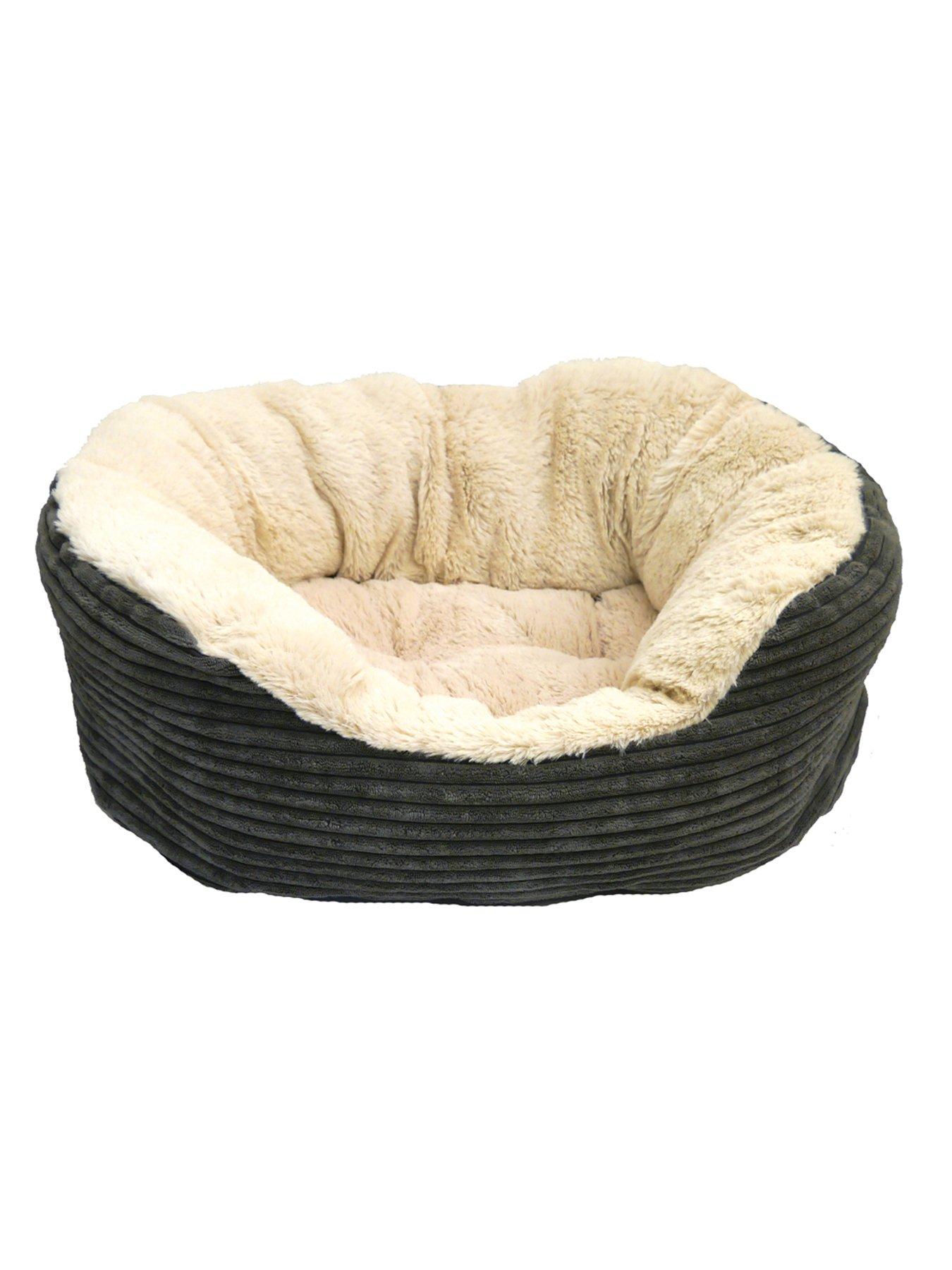 Rosewood grey teddy bear cat bed sale