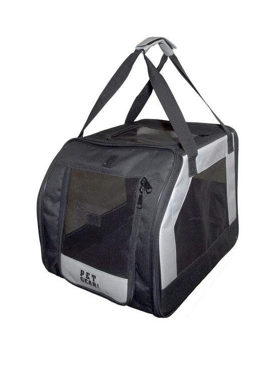 front image of pet-gear-park-avenue-luxury-carrier-16inch