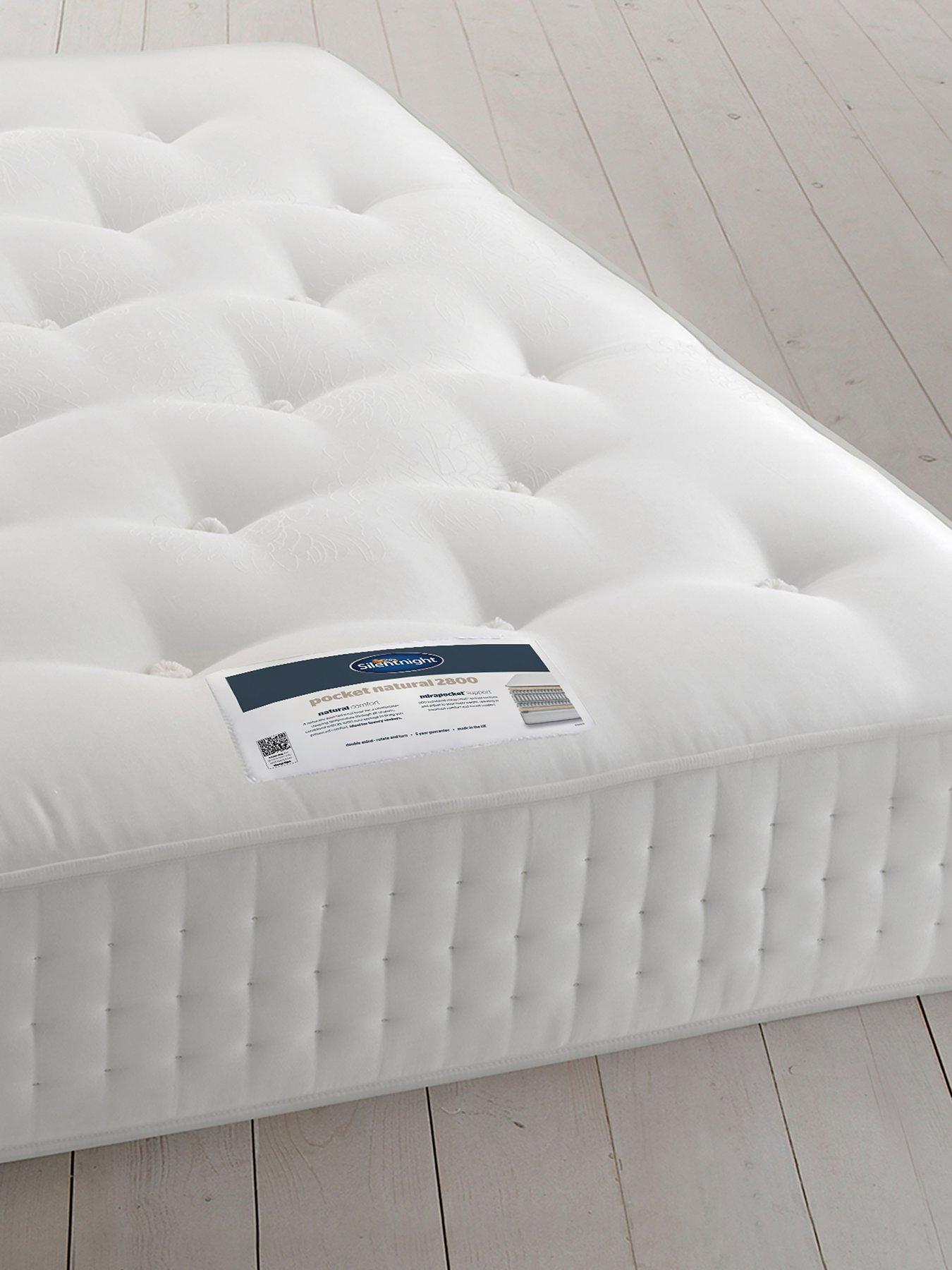  image of silentnight-2800-pocket-natural-ortho-mattress-medium