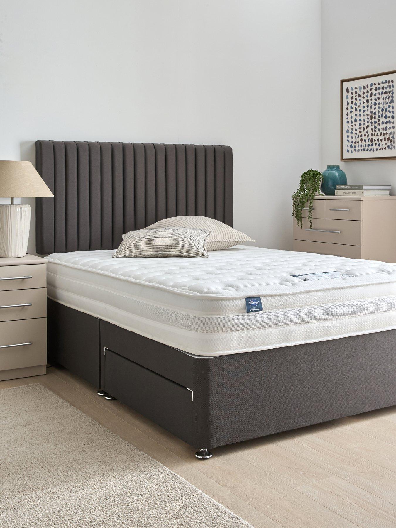 Silentnight 1400 Pocket Ortho Divan Bed Options - Firm