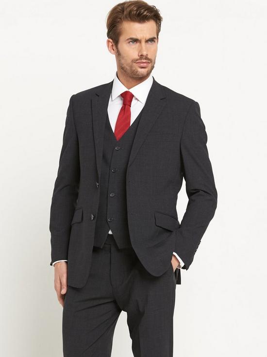 front image of skopes-darwin-classic-fit-jacket-charcoal