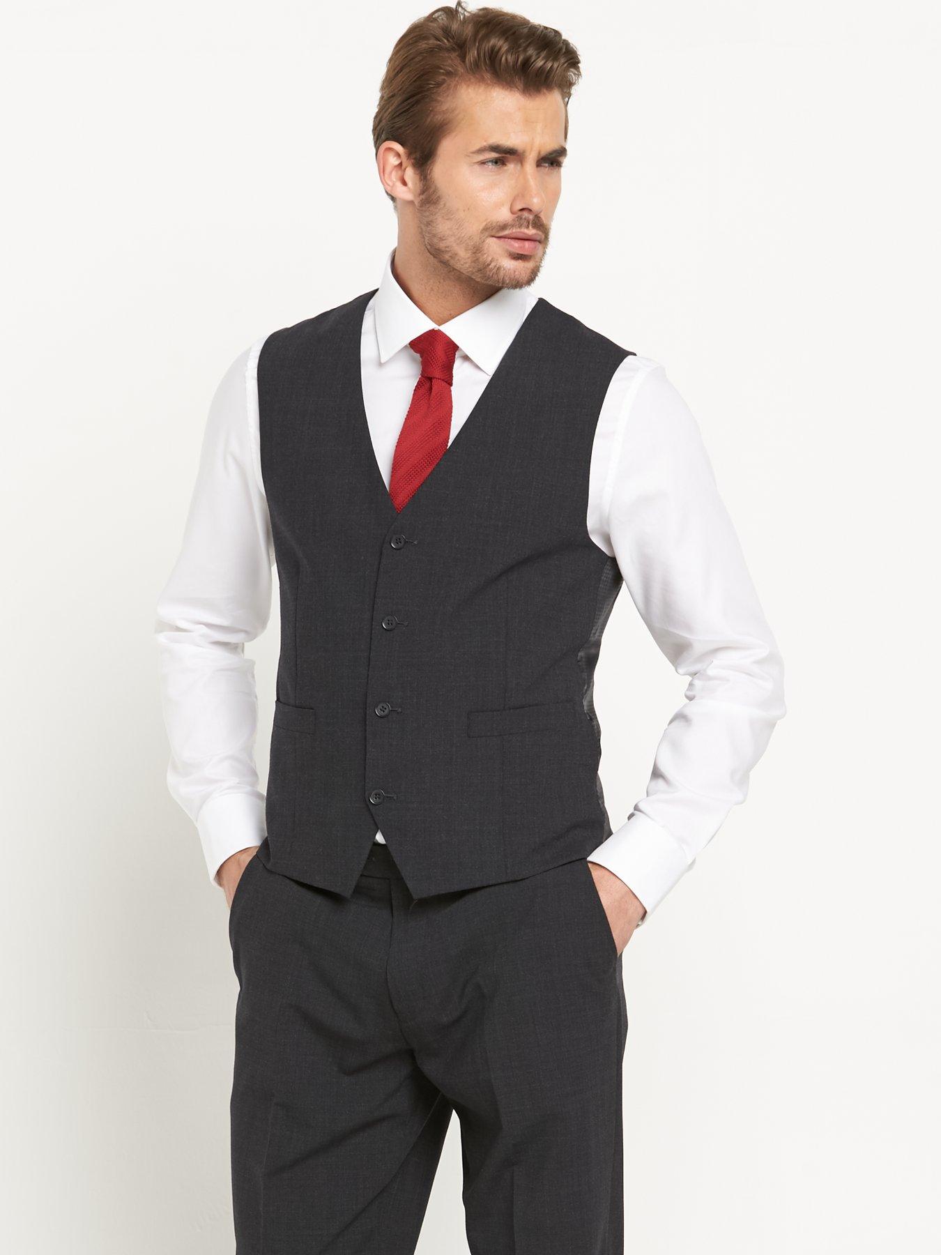 front image of skopes-darwin-standard-waistcoat-dark-grey