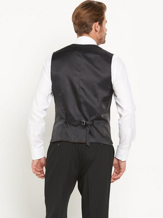 stillFront image of skopes-darwin-standard-waistcoat-black-stripe