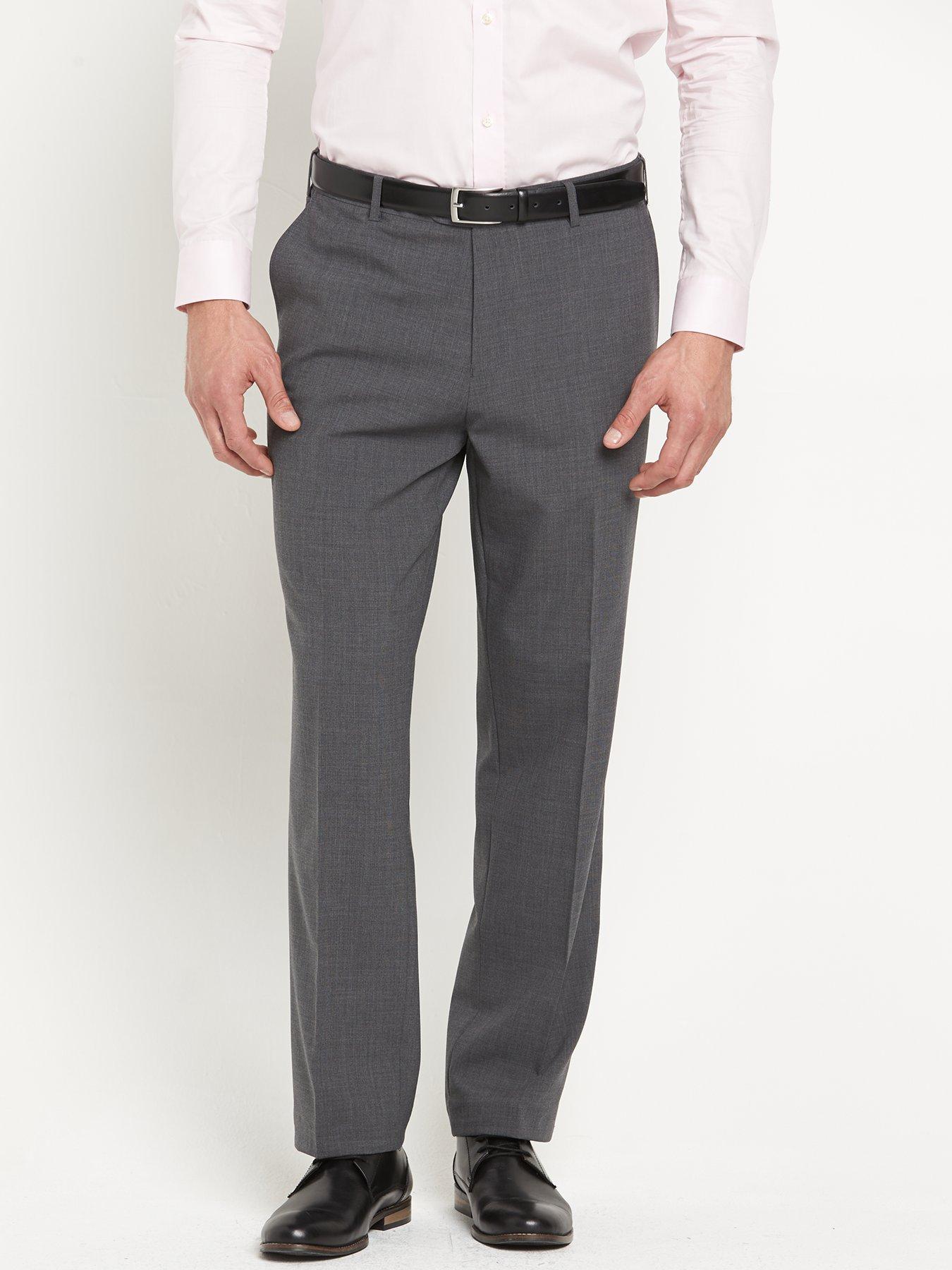grey mens trousers