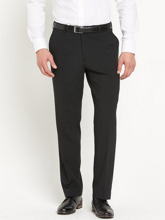 front image of skopes-darwin-classic-fit-trousers-black-stripe