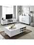  image of very-home-xander-large-high-gloss-sideboard-with-led-lights