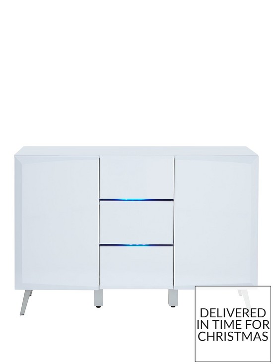 stillFront image of very-home-xander-large-high-gloss-sideboard-with-led-lights