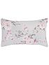  image of catherine-lansfield-canterbury-floral-easy-care-duvet-cover-set-grey