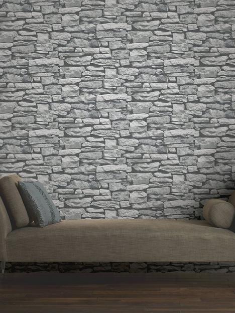 arthouse-moroccan-stone-brick-wall-wallpaper-white