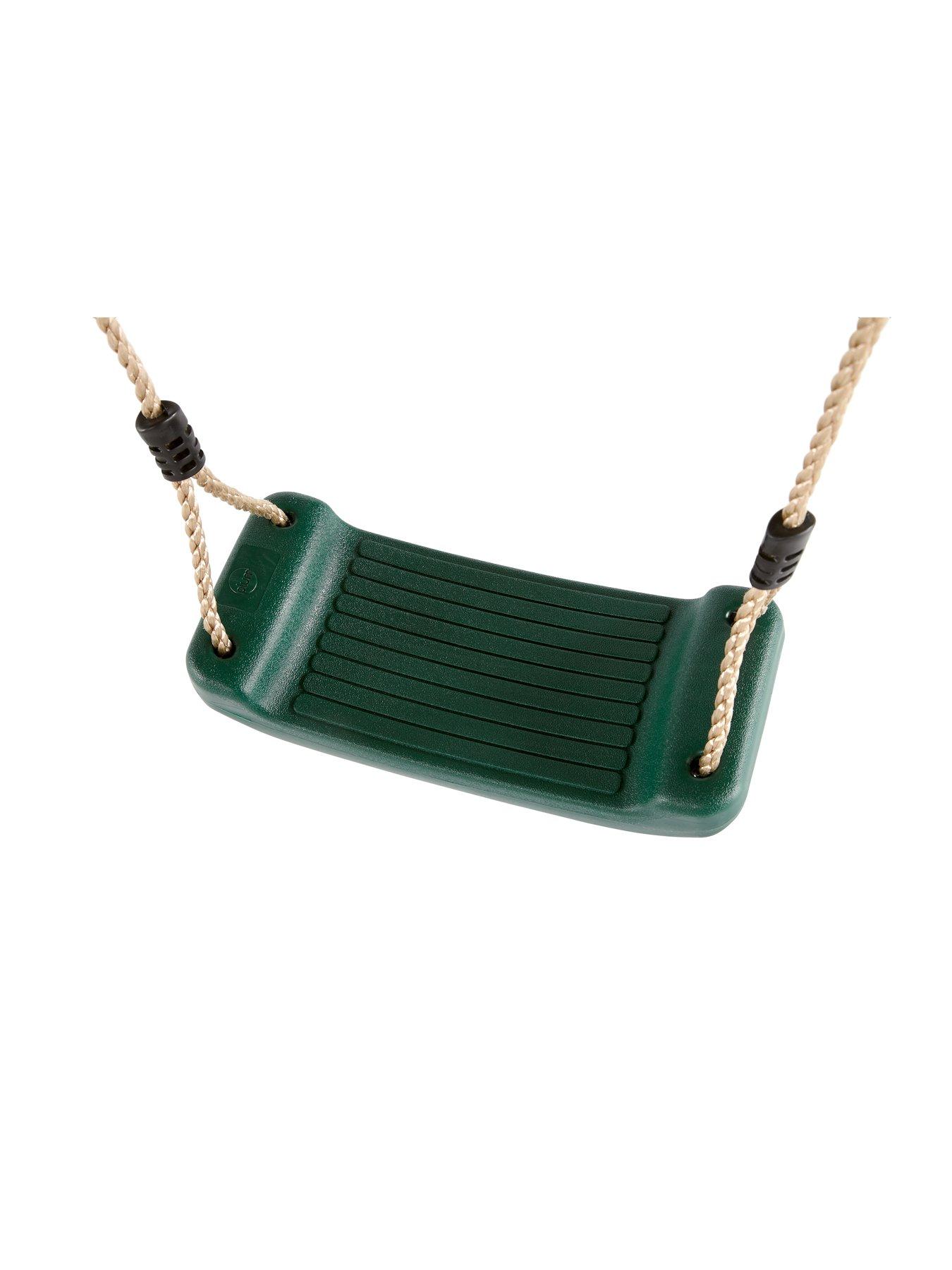  image of plum-wooden-double-swing-set