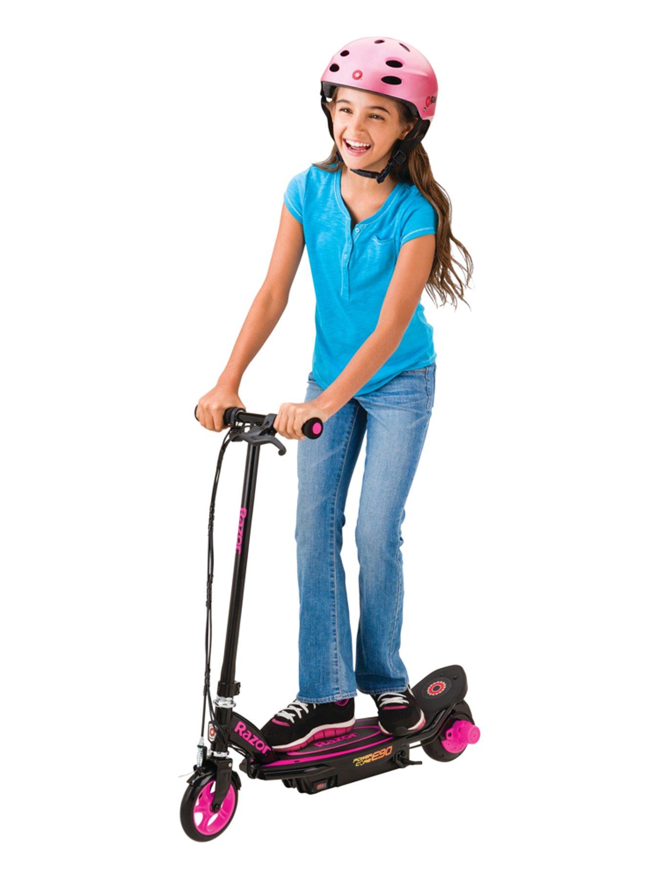  image of razor-power-core-e90-electric-scooter-for-kids-14-pink