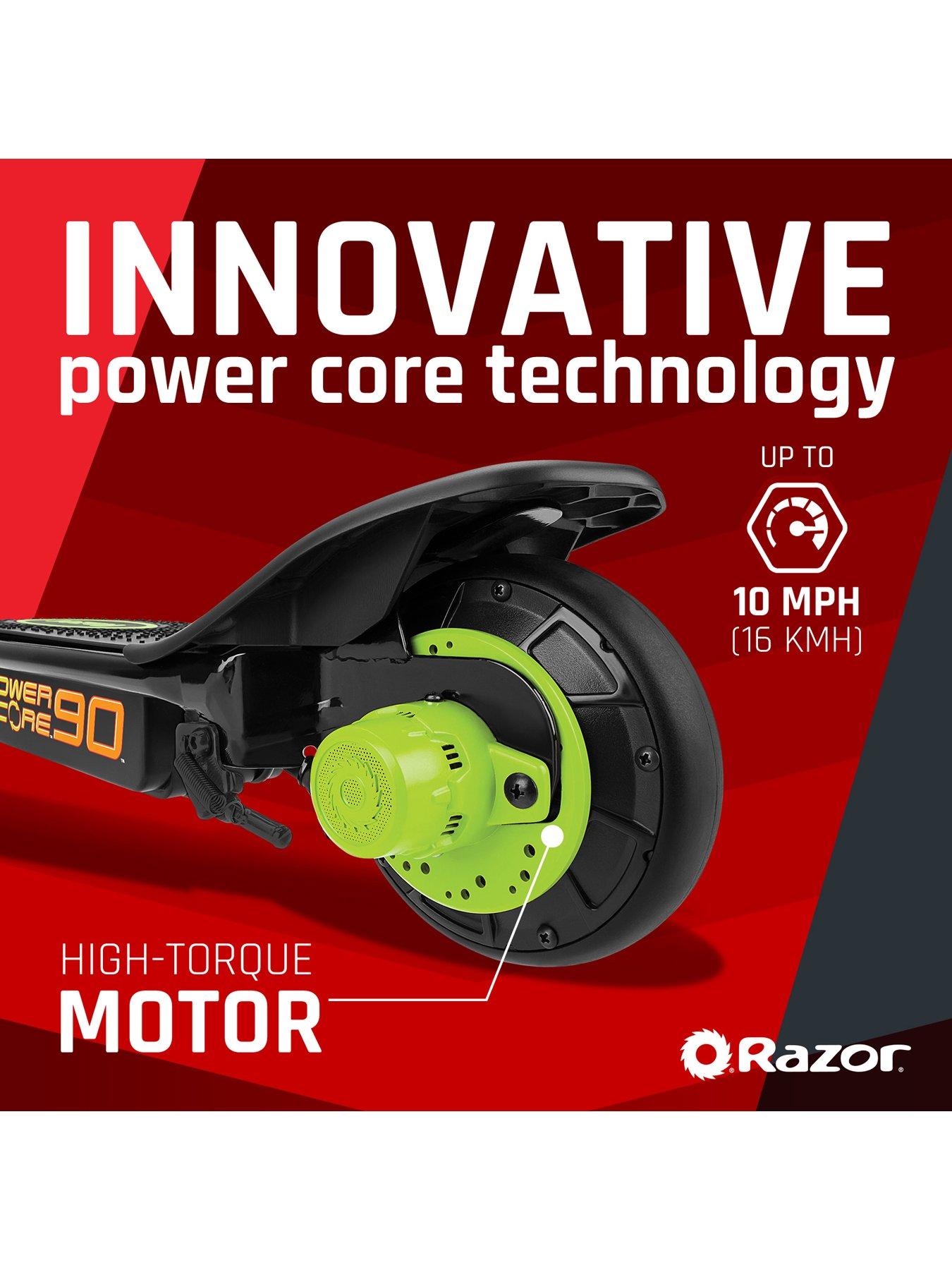  image of razor-power-core-e90-electric-scooternbsp--green