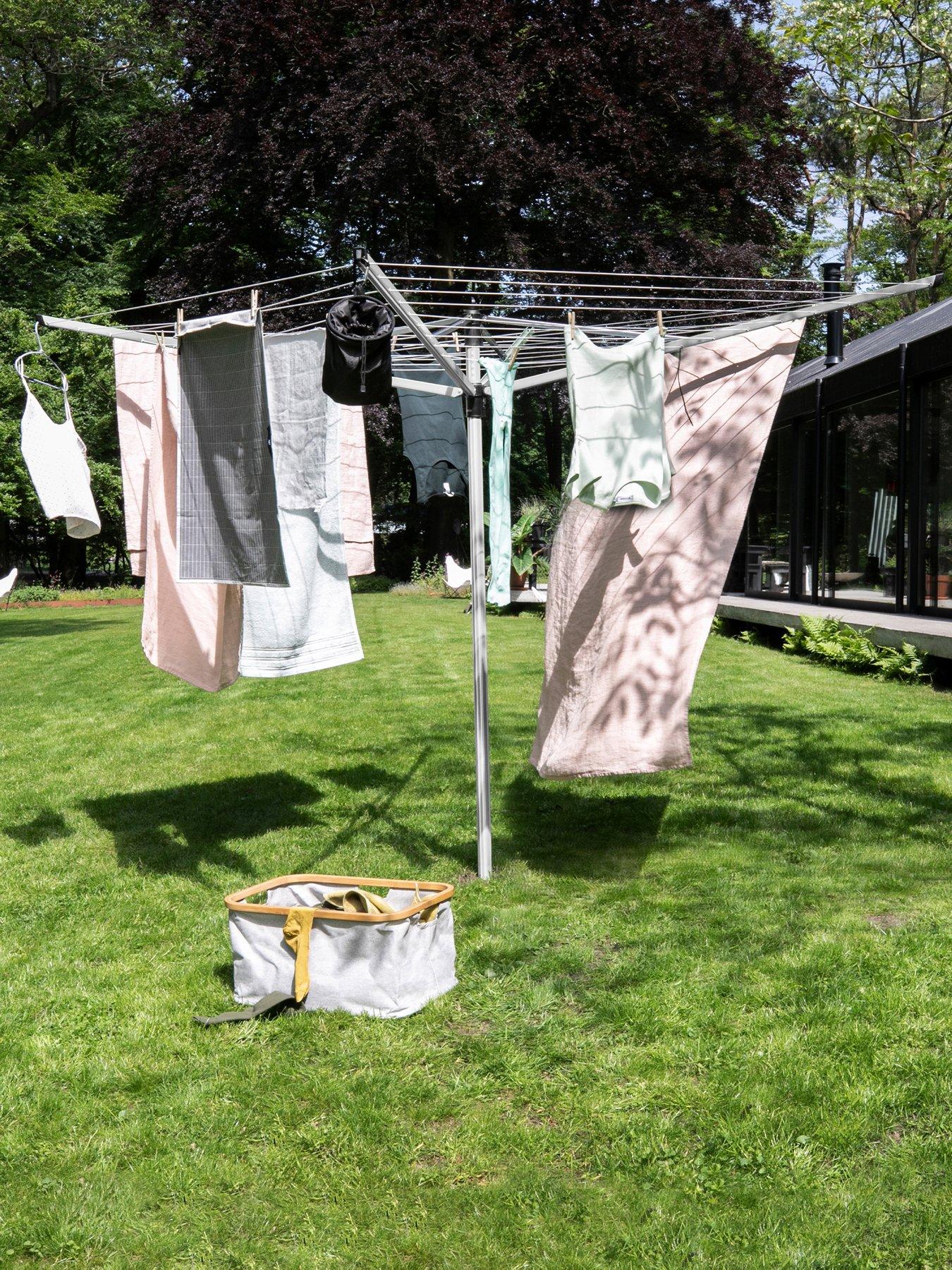 Image 2 of 5 of Brabantia Lift-O-Matic Rotary 50M Airer with Accessories