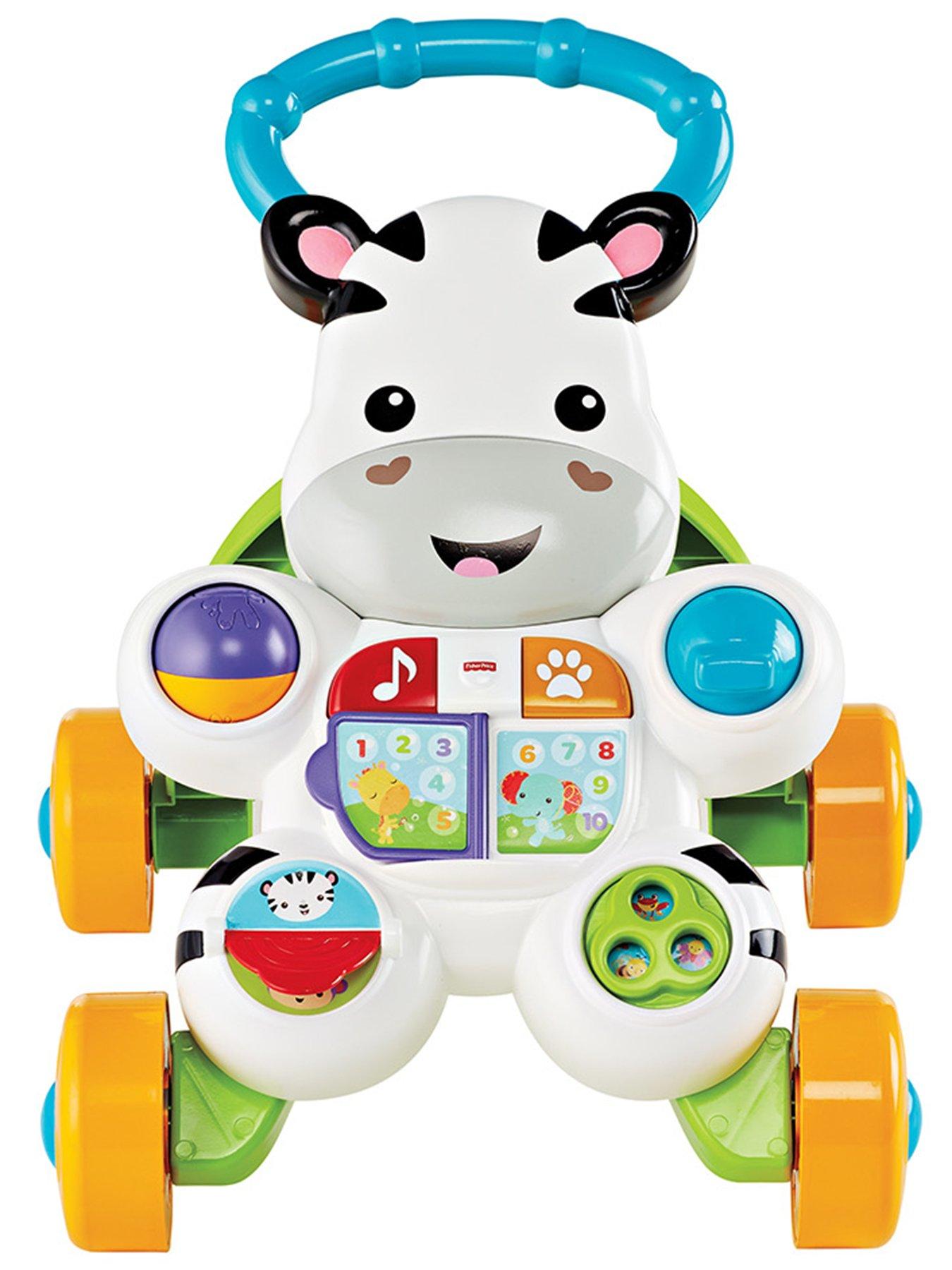 Fisher-Price Learn with Me Zebra Baby Walker Littlewoods