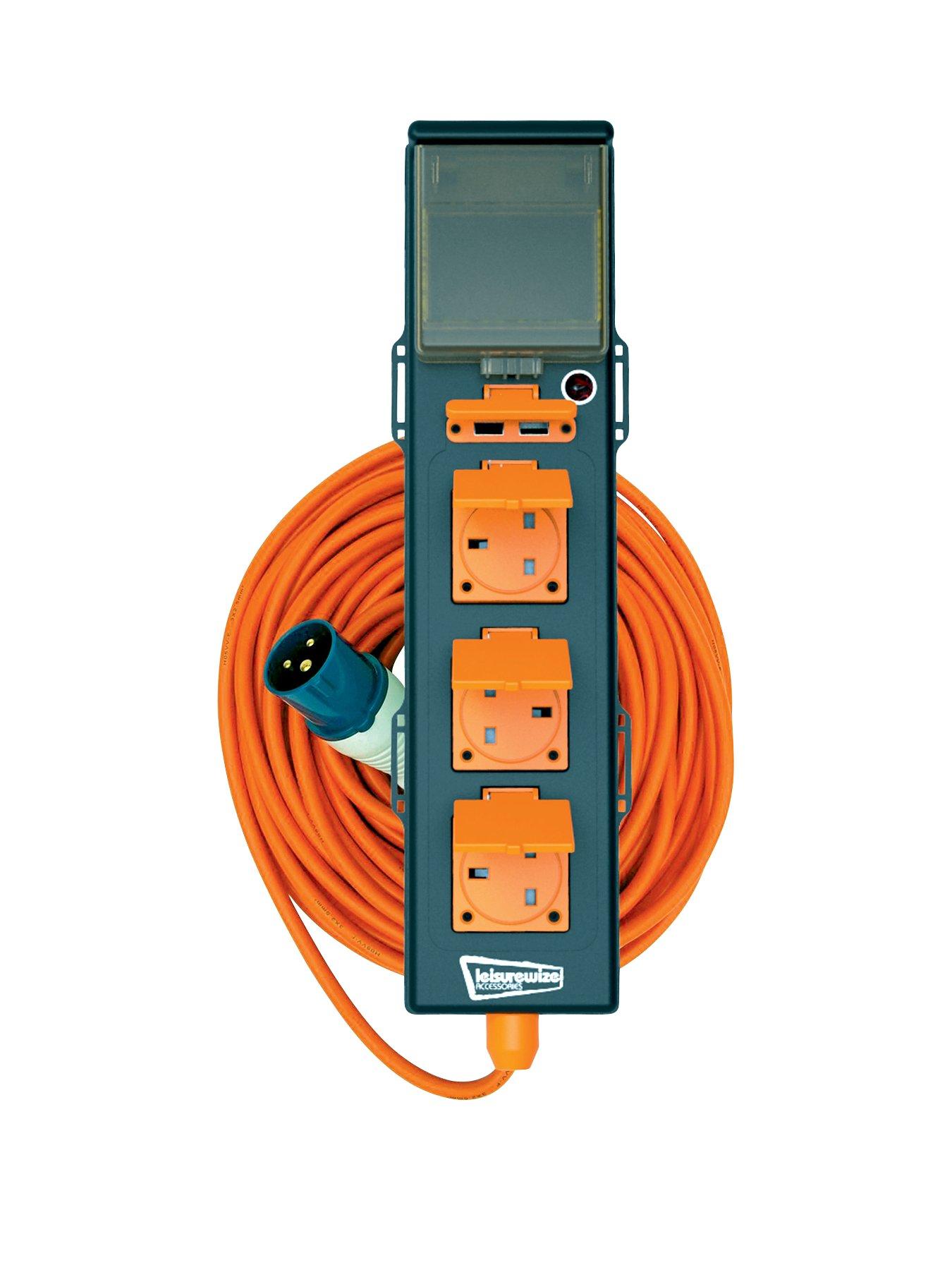  image of streetwize-4-way-caravan-hook-up-extension-cablenbsp