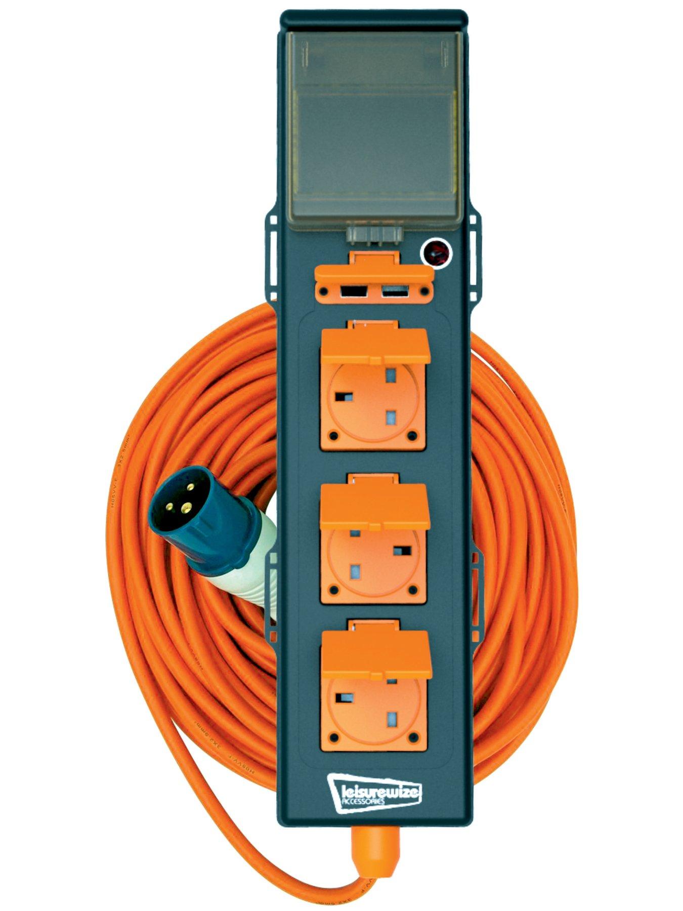  image of streetwize-4-way-caravan-hook-up-extension-cablenbsp