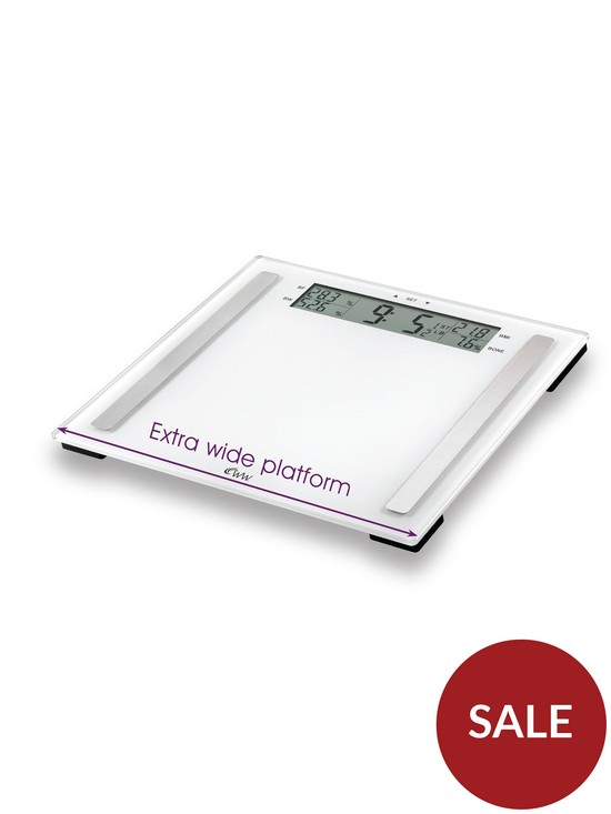 stillFront image of weight-watchers-weightwatchers-ultimate-accuracy-easy-read-glass-scale