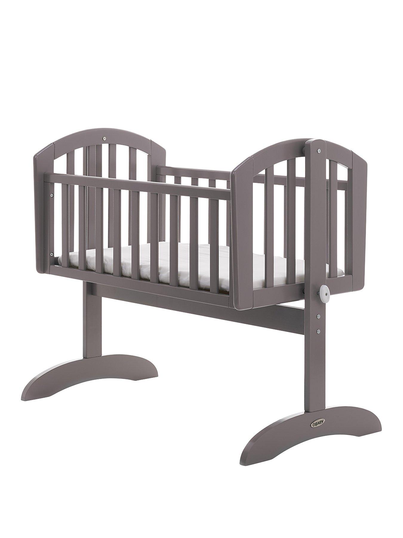 image of obaby-sophie-swinging-crib-amp-mattress