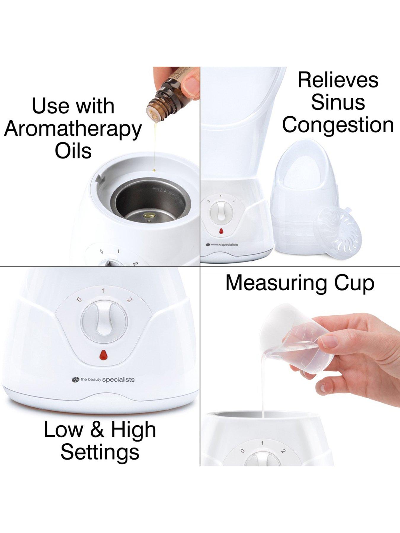 Rio Facial Sauna & Steamer with Steam Inhaler | Littlewoods