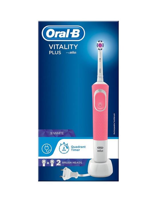 stillFront image of oral-b-vitality-power-hand-white-and-clean-electric-toothbrush
