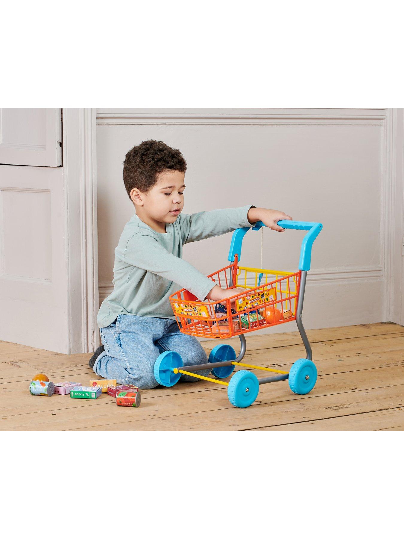  image of casdon-shopping-trolley-playset