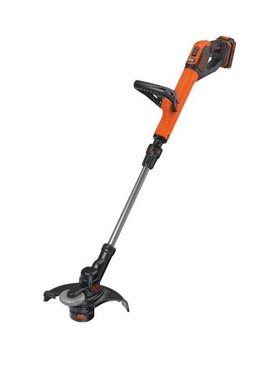 front image of black-decker-stc1820pc-gb-18v-lithium-ion-strimmer
