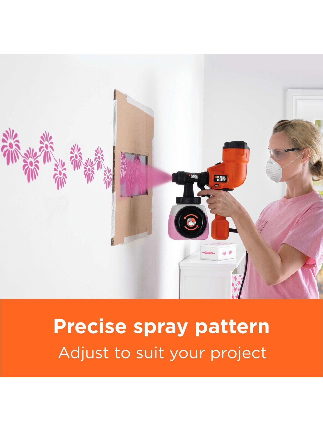 Image 2 of 6 of Black & Decker 400W Hand Held Paint Sprayer HVLP200-GB