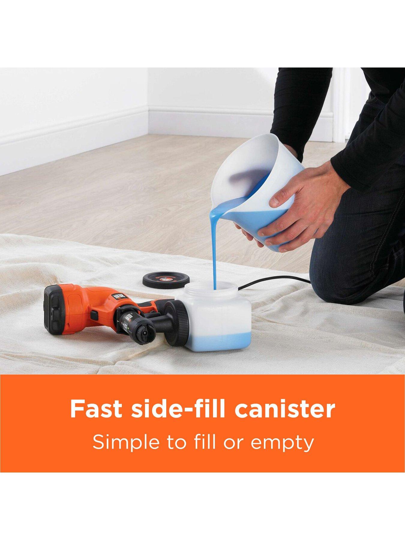 Image 3 of 6 of Black & Decker 400W Hand Held Paint Sprayer HVLP200-GB