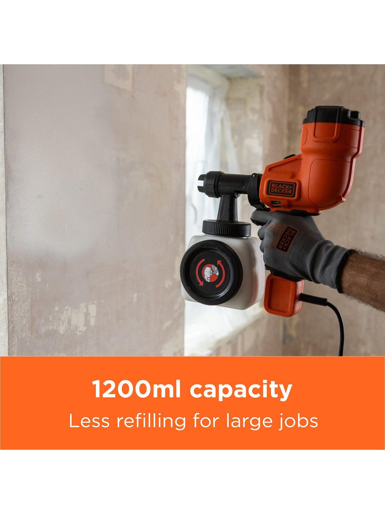 Image 5 of 6 of Black & Decker 400W Hand Held Paint Sprayer HVLP200-GB
