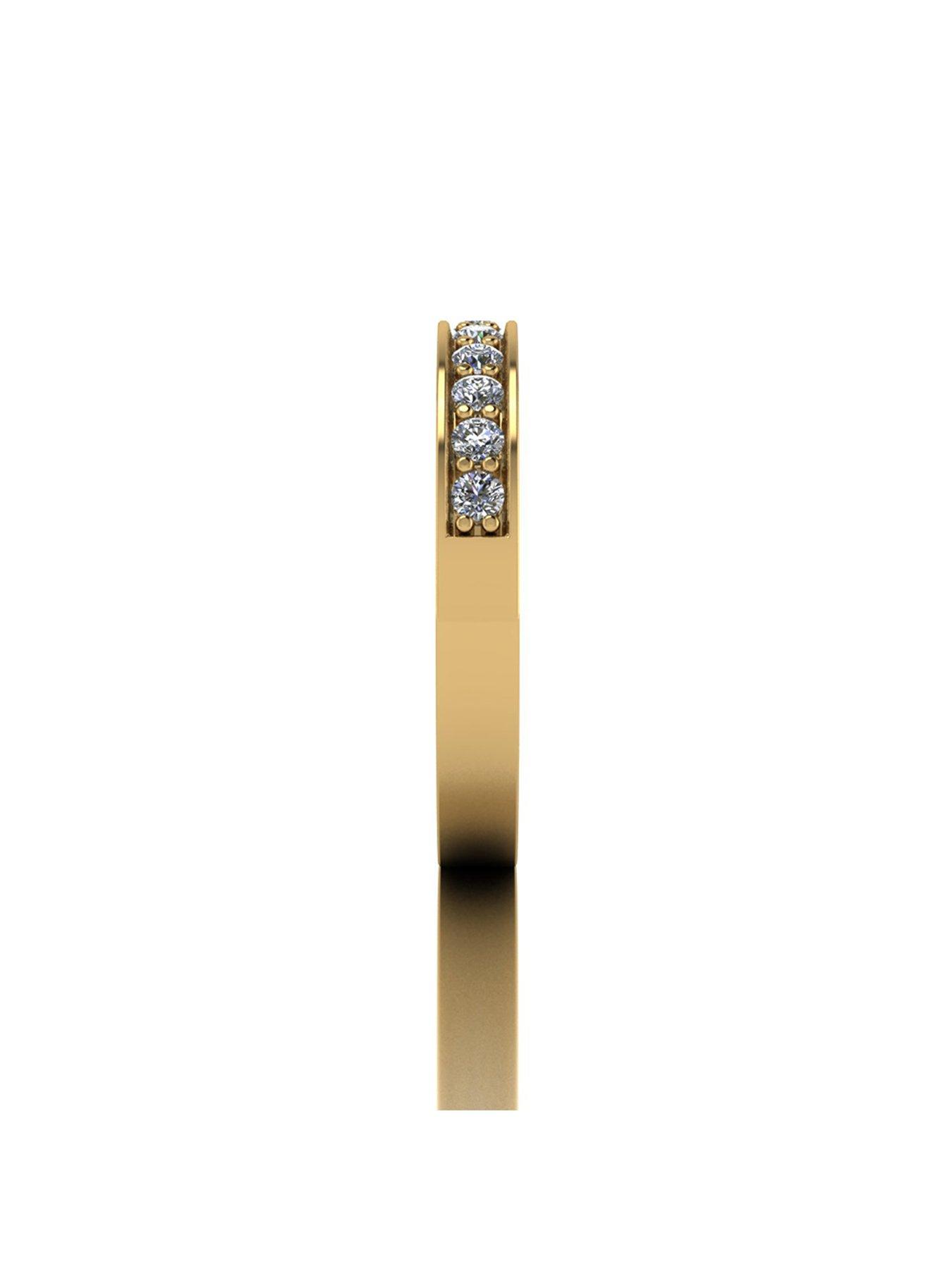 Image 5 of 5 of Moissanite Lady Lynsey 9ct Gold 1ct Moissanite Eternity Ring